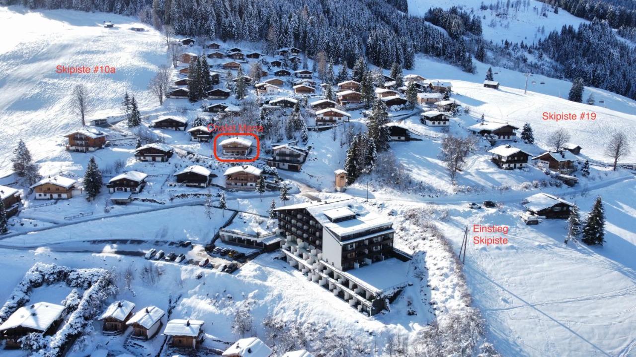 Ski-In & Ski-Out Out Chalet Maria With Amazing Mountain View Maria Alm am Steinernen Meer Eksteriør billede