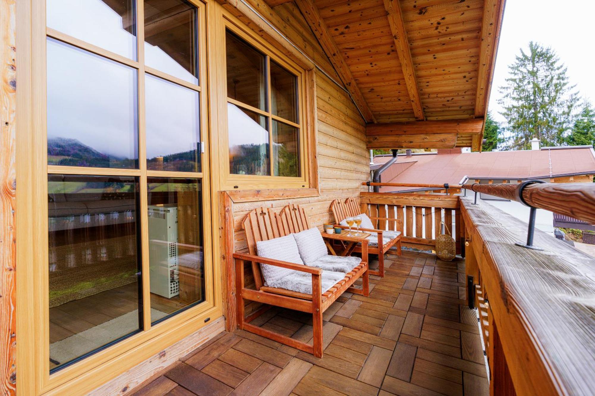 Ski-In & Ski-Out Out Chalet Maria With Amazing Mountain View Maria Alm am Steinernen Meer Eksteriør billede